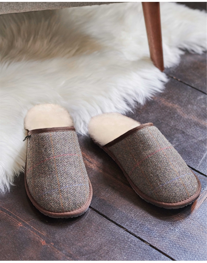 Mens Sheepskin Mule